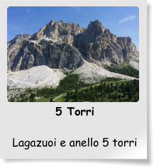 5 Torri   Lagazuoi e anello 5 torri