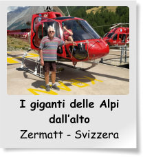 I giganti delle Alpi dall’alto Zermatt - Svizzera